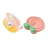 Opaque Resin Beads & Pendants RESI-XCP0001-10-5