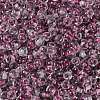 Transparent Inside Colours Glass Seed Beads SEED-A032-04N-3