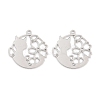 Long-Lasting Plated Brass Pendants KK-K336-48P-1