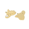 Natural Shell Charms STAS-P366-18G-2