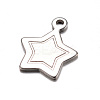 201 Stainless Steel Charms X-STAS-D429-45-1