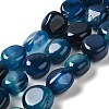 Natural Agate Beads Strands G-H295-D01-02-2