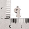 Non-Tarnish 201 Stainless Steel Charms LS-STAS-U016-01P-P-3