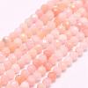Natural Pink Opal Beads Strands G-F509-05-4mm-1