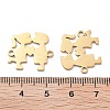 Ion Plating(IP) 304 Stainless Steel Connector Charms STAS-P332-08G-2