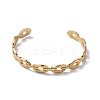 304 Stainless Steel Cuff Bangles BJEW-A160-01G-4