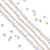 4 Strands 2 Styles Handmade Millefiori Glass Bead Strands LAMP-CA0001-15-1