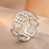 304 Stainless Steel Cuff Rings FS-WG2A607-02-1