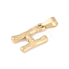 304 Stainless Steel Pendants STAS-F235-01G-H-2