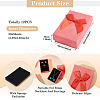 Rectangle Paper Jewelry Set Storage Gift Boxes with Bowknot CON-TAC0014-12D-3