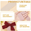 6Pcs 6 Colors Flat Faux Suede Fabric Ribbons OCOR-BC0006-14A-4