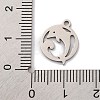Non-Tarnish 201 Stainless Steel Charms STAS-U016-06P-01-3