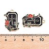 Halloween Theme Rack Plating Alloy Enamel Pendants ENAM-N056-393A-KCG-3