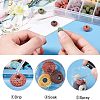 Natural Lava Rock European Beads G-NB0001-58-2