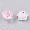 Frosted Transparent Acrylic Beads LS-X-OACR-N137-72B-3