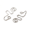 316 Surgical Stainless Steel Clip on Nose Rings STAS-P336-09H-P-2