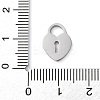 Non-Tarnish 304 Stainless Steel Laser Cut Charms STAS-N104-11P-3