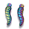 201 Stainless Steel Pendants STAS-N098-136M-3
