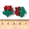 Christmas Decorations Theme Opaque Resin Decoden Cabochons RESI-Z026-01J-3