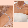 300Pcs 15 Colors Electroplate Transparent Glass Beads GLAA-PA0001-18-5