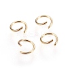 304 Stainless Steel Saw Cut Open Jump Rings STAS-P212-19G-06-1