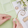 1Pc Natural Rose Quartz Perfume Bottle Necklaces NJEW-PH0001-37A-03-3