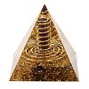 Orgonite Pyramid Resin Energy Generators DJEW-C019-01A-1
