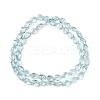 Transparent Glass Beads Strands GLAA-H038-03C-2