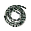Natural Moss Agate Beads Strands X-G-A129-3mm-01-4