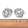 Tibetan Style Alloy Pendants TIBE-N014-03AS-3