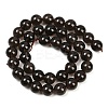 Natural Smoky Quartz Round Beads Strands G-E329-10mm-38D-3