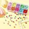 450Pcs 10 Styles Opaque Acrylic Beads OACR-FS0004-02-7
