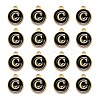 Golden Plated Alloy Charms LS-ENAM-S118-02C-2