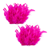 Rooster Feather Trim Clothing Cuffs Decoration AJEW-WH0696-197C-1