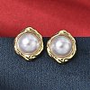 Brass Stud Earring EJEW-H180-03G-3