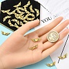 30Pcs Tibetan Style Alloy Angeltee Beads TIBEB-YW0001-32AG-5