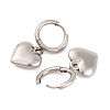 Non-Tarnish 304 Stainless Steel Hoop Earrings for Women EJEW-Z057-14P-02-2