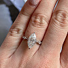 Brass Pave Cubic Zirconia Finger Rings FS-WG1A7FF-05-2