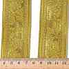 Vintage Jacquard Polyester Ribbon DIY-XCP0003-81-3