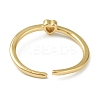 Brass Cuff Rings RJEW-L100-006G-3