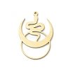 201 Stainless Steel Pendants STAS-I332-02G-1