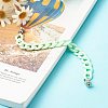 Opaque Acrylic Curb Chain Phone Case Chain HJEW-JM00512-04-2