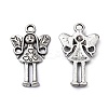 Tibetan Style Alloy Fairy Pendants TIBEP-S613-AS-FF-1