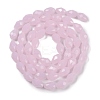 Electroplate Imitation Jade Glass Beads Strands EGLA-N013-J6mm-D01-2