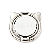 Alloy Cat Cell Phone Holder Stand Findings AJEW-E046-02P-2