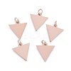 Ion Plating(IP) 304 Stainless Steel Pendants LS-STAS-I311-22RG-2