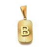 304 Stainless Steel Pendants STAS-S161-01B-G-1