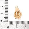 Brass Micro Pave Cubic Zirconia Pendants KK-D288-05G-3