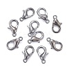 Zinc Alloy Lobster Claw Clasps LS-X-E105-B-2