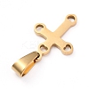 304 Stainless Steel Pendants STAS-Z018-05G-2